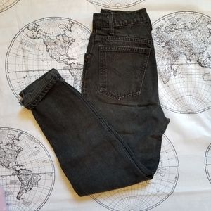 Vintage Rare Orange Tab Levi's 312 Mom Jeans Black